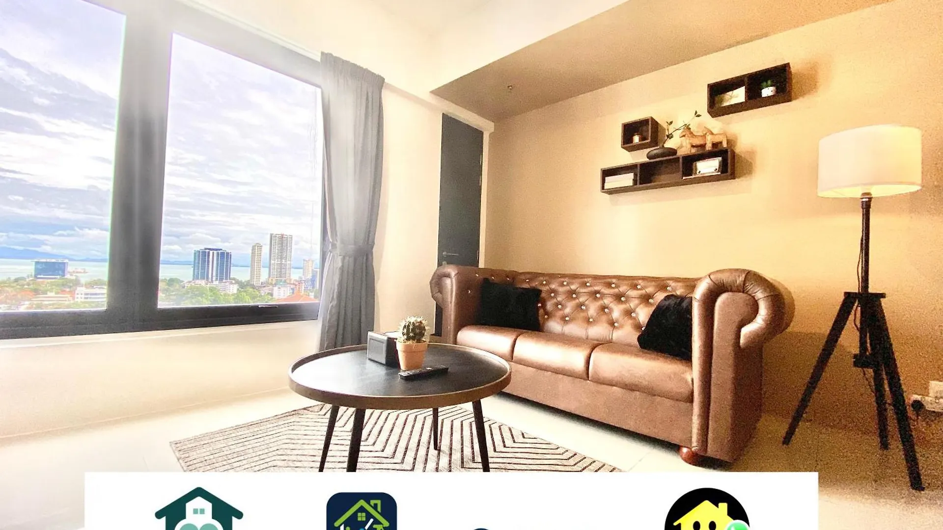 Tropicana 218 Macalister #Seaview #Modern Retro #Infinity Pool #Georgetown #7Pax #3Br 2Bath #1King 2Queen 1Single #Quality Well Maintained #Private Host contacts